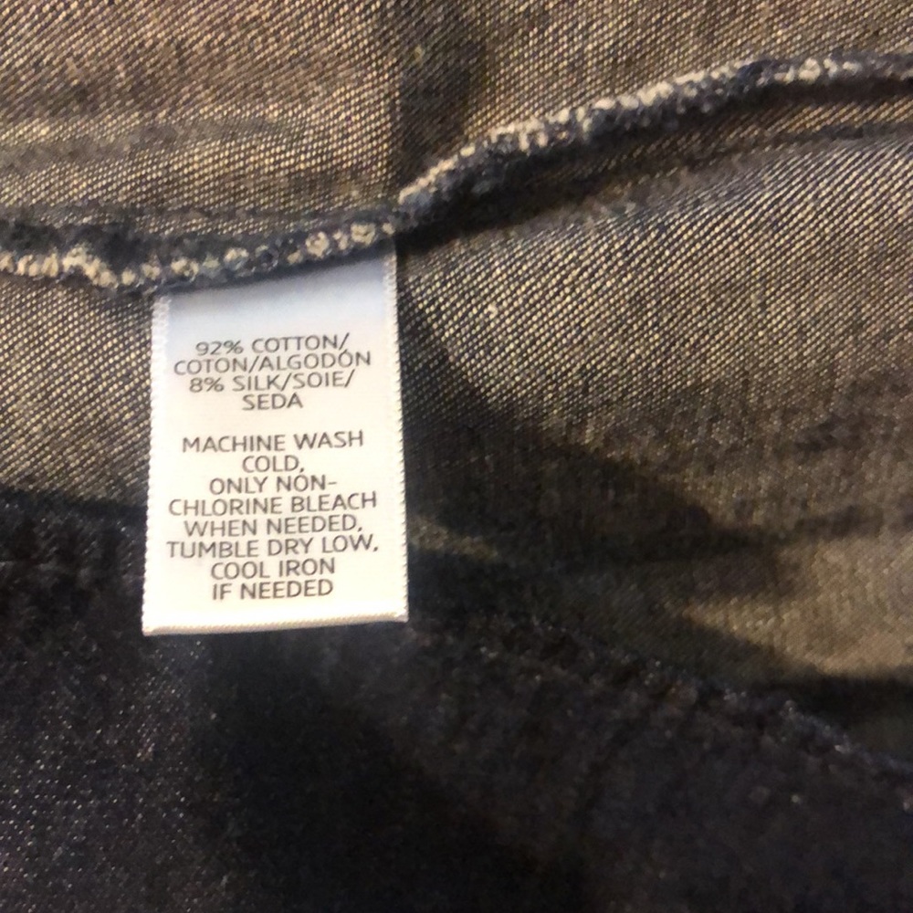 NWT LOFT Denim Petite Dress SP - Picture 5 of 11